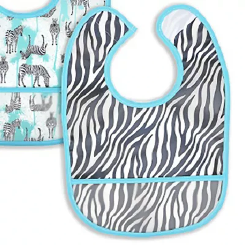 3 Stories Trading Company Baby Mode 3 Pack Peva Bibs - 3 pieces