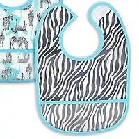 3 Stories Trading Company Baby Mode 3 Pack Peva Bibs - 3 pieces