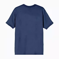 Mens Crew Neck Short Sleeve Regular Fit Captain America Marvel Graphic T-Shirt
