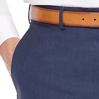 Stafford Mens Sharkskin Classic Fit Flat Front Pant