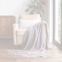 Casual Comfort Slub Yarn Washable Midweight Throw