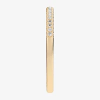 G-H / Si1-Si2) Womens 1/ CT. T.W. Lab Grown White Diamond 14K Gold Wedding Band
