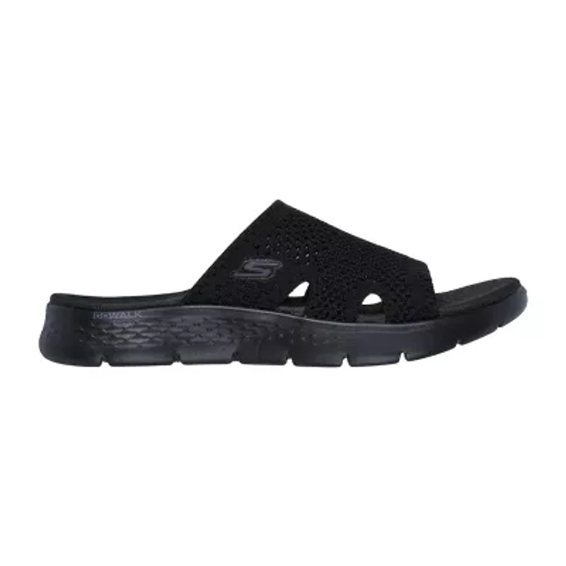 Skechers Womens Go Walk Flex Elation Slide Sandals