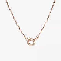 Womens Purple Amethyst 14K Rose Gold Over Silver 18 Inch Chevron Necklace