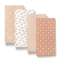 The Peanutshell Boho 4-pc. Bassinet Sheet