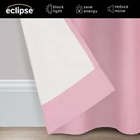 Eclipse Kendall Kids Thermaback Rod Pocket Energy Saving Blackout Single Curtain Panel