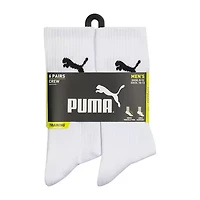 PUMA Mens 6 Pair Crew Socks