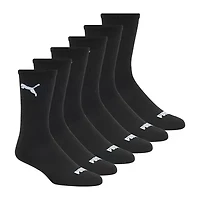 PUMA Mens 6 Pair Crew Socks