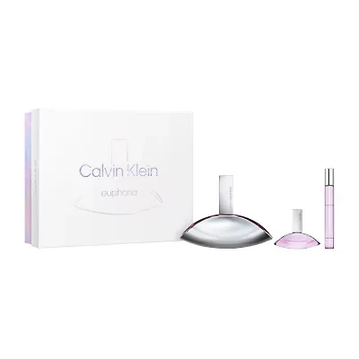 Calvin Klein Euphoria For Women Eau De Parfum 3-Pc Gift Set ($155 Value)