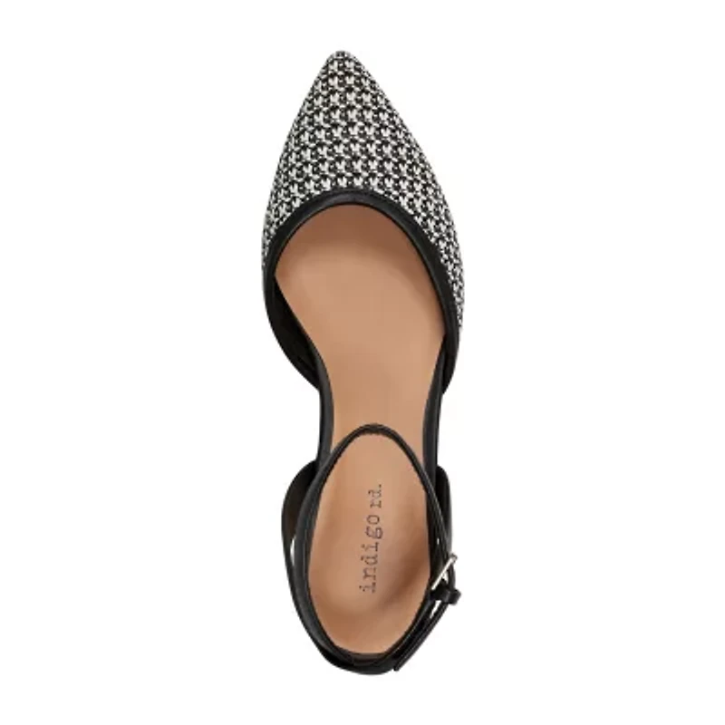 Indigo Rd. Garner Womens Pointed Closed Toe Mules