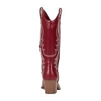 Indigo Rd. Womens Alleycat Flat Heel Cowboy Boots