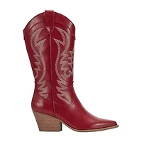 Indigo Rd. Womens Alleycat Flat Heel Cowboy Boots
