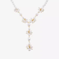 Bijoux Bar Gold Tone Womens 16 Inch Y Necklace
