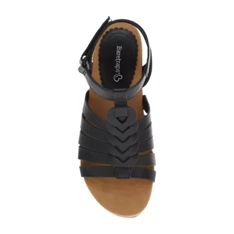 Baretraps Womens Nickie T-Strap Gladiator Sandals