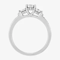 Limited Quantities! Womens 1/4 CT. T.W. Natural White Diamond 10K White Gold Engagement Ring