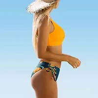 CUPSHE Swimwear Womens Floral 2-pc. Bikini Set