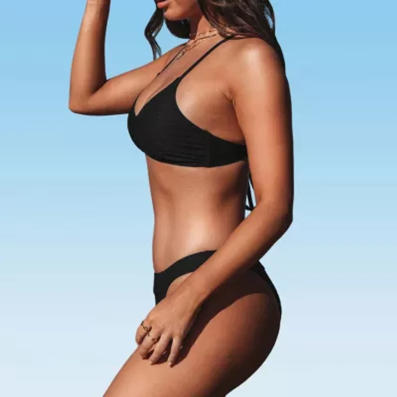 CUPSHE Swimwear Womens Bralette Bikini Swimsuit Top