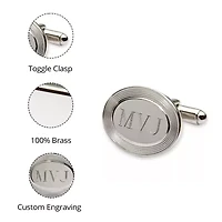 Personalized Oval Cuff Links