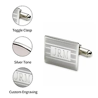 Personalized Rectangular Cuff Links