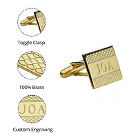 Personalized Cornwall Pattern Cuff Links