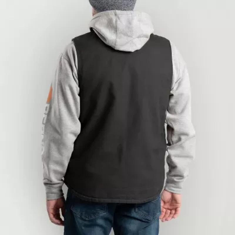 Berne High Country V-Neck Mens Water Resistant Heavyweight Big and Tall Fleece Vest