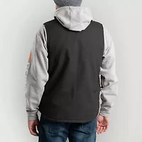Berne High Country V-Neck Mens Water Resistant Heavyweight Big and Tall Fleece Vest