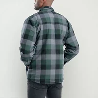 Berne Timber Flannel Shirt Mens Midweight Work Jacket