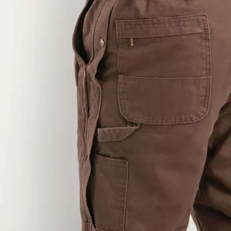 Berne Highland Washed Insulated Bibs Mens Workwear Overall