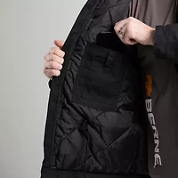 Berne Icecap Insulated Chore Mens Hooded Waterproof Midweight Big and Tall Work Raincoat