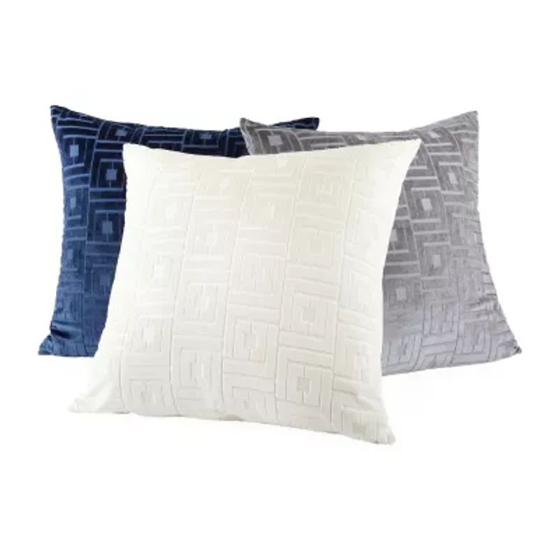Liz Claiborne Logo Square Throw Pillow