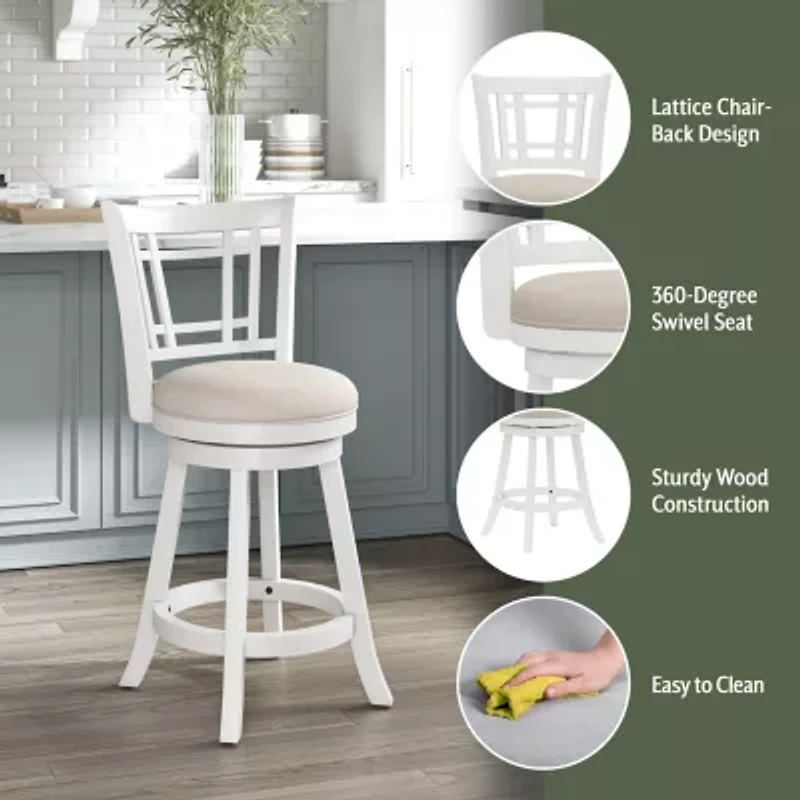Fairfox Swivel Counter Stool