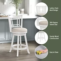 Fairfox Swivel Counter Stool