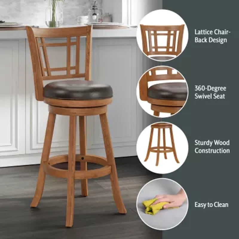 Fairfox Swivel Barstool