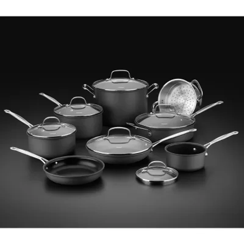 Cuisinart Chef's Classic 14-pc. Hard Anodized Cookware Set