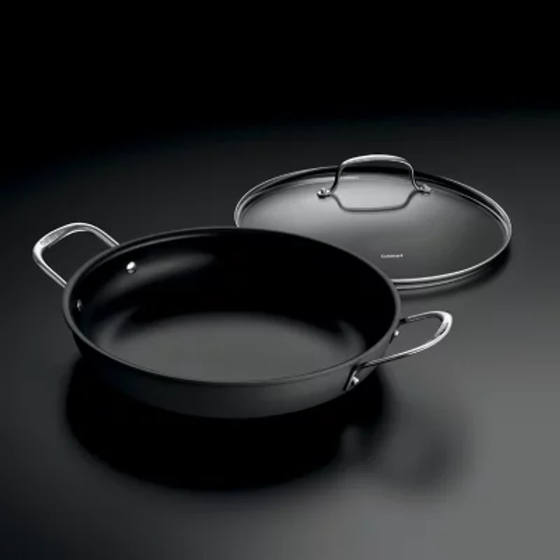 Cuisinart Chef's Classic Hard Anodized 12" Everyday Pan with Lid