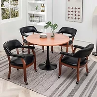 Take-A-Seat Dylan Armchair With Wheels