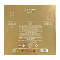 DOLCE&GABBANA Light Blue Womens Eau De Toilette 3-Piece Gift Set ($140 Value)