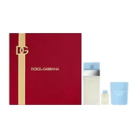 DOLCE&GABBANA Light Blue Womens Eau De Toilette 3-Piece Gift Set ($140 Value)