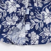 St. John's Bay Womens Easy-on + Easy-off Hidden Access Opening Short Sleeve Roll Regular Fit Button-Down Shirt