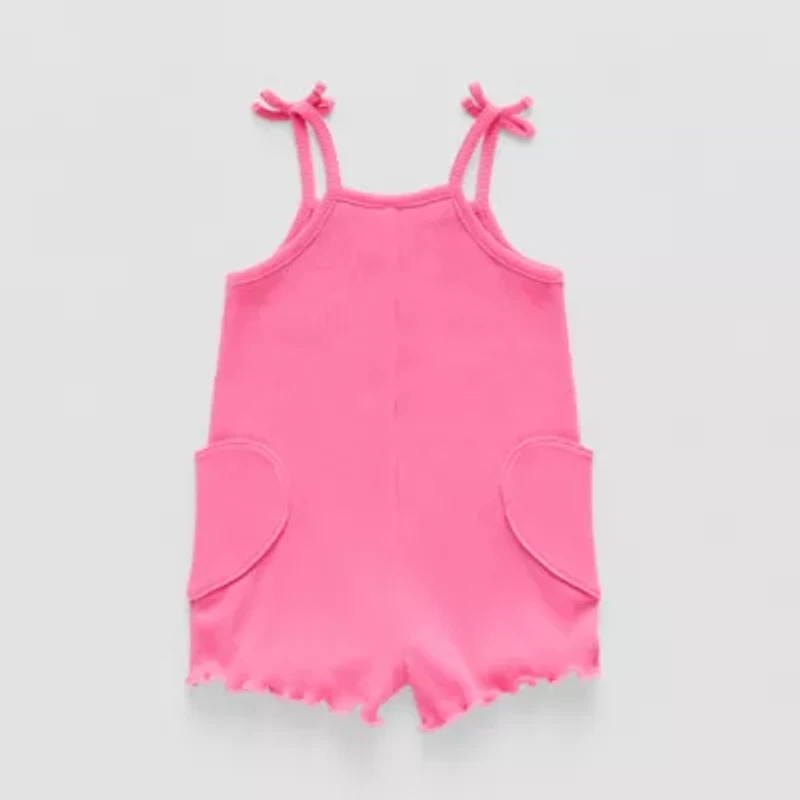 Okie Dokie Baby Girls Sleeveless Romper