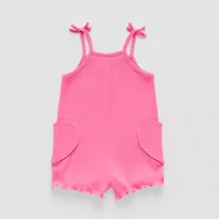 Okie Dokie Baby Girls Sleeveless Romper