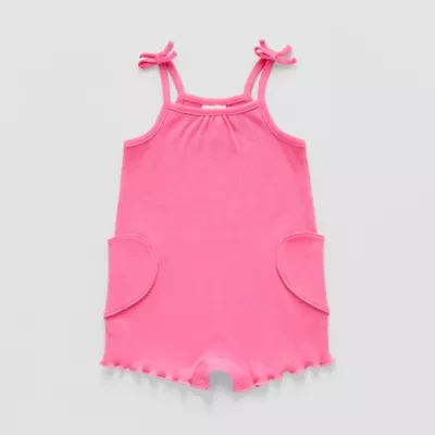 Okie Dokie Baby Girls Sleeveless Romper