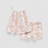 Okie Dokie Baby Girls 2-pc. Short Set