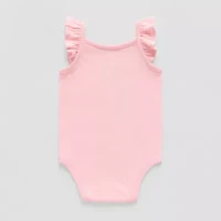 Okie Dokie Baby Girls Round Neck Sleeveless Bodysuit