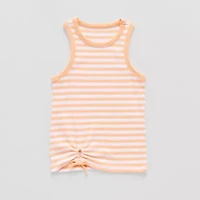 Thereabouts Little & Big Kid Girls Scoop Neck Sleeveless Tank Top