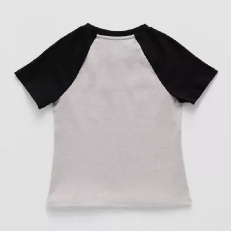 Thereabouts Little & Big Kid Girls Round Neck Short Sleeve T-Shirt