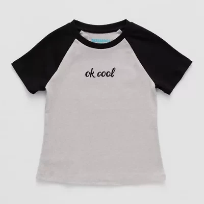 Thereabouts Little & Big Kid Girls Round Neck Short Sleeve T-Shirt