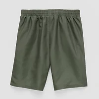 Thereabouts Above The Knee Boys Drawstring Waist Striped Board Shorts