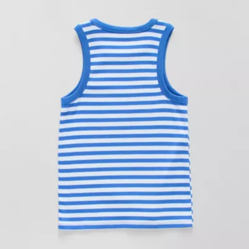 Thereabouts Little & Big Kid Girls Scoop Neck Sleeveless Tank Top