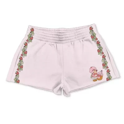 Strawberry Short Juniors Womens High Rise Pull-On